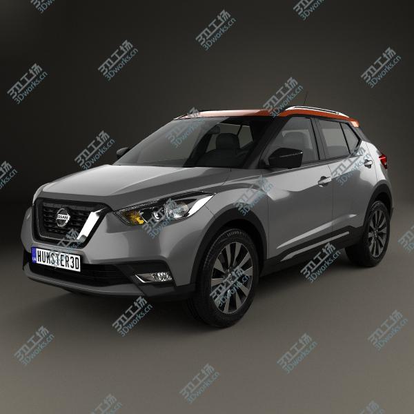 images/goods_img/2021040231/3D Nissan Kicks 2017 model/1.jpg